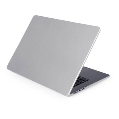 Чехол-накладка Gurdini для Macbook Air 15" M2 A2941 пластик, серебристый в рассрочку без первоначального взноса и переплат