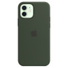 Чехол iPhone 12/12 Pro Silicone Case MagSafe Cyprus Green в рассрочку без первоначального взноса и переплат