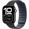 Часы Apple Watch Series 10, 46 мм Magnetic Link (угольно-черный/черный), размер S/M