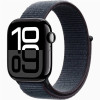 Часы Apple Watch Series 10, 46 мм Sport Loop (угольно-черный/черный)