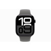 Часы Apple Watch Series 10, 46 мм Sport Band (угольно-черный/серый), размер M/L в рассрочку без первоначального взноса и переплат