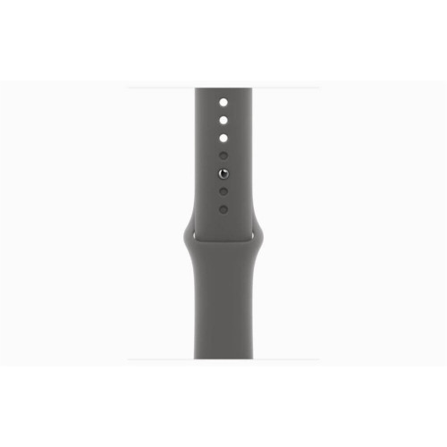 Часы Apple Watch Series 10, 46 мм Sport Band (серебристый/серый), размер M/L в рассрочку без первоначального взноса и переплат