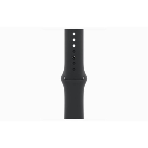 Часы Apple Watch Series 10, 46 мм Sport Band (угольно-черный/черный), размер M/L в рассрочку без первоначального взноса и переплат