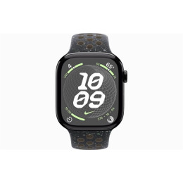 Часы Apple Watch Series 10, 42 мм Nike Sport Band (угольно-черный/полуночное небо), размер M/L