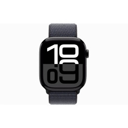 Часы Apple Watch Series 10, 42 мм Sport Loop (угольно-черный/черный)