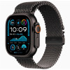 Часы Apple Watch Ultra 2 GPS + Cellular, 49 мм Milanese Loop (черный), размер M