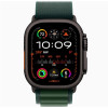 Часы Apple Watch Ultra 2 GPS + Cellular, 49 мм Alpine Loop (черный/темно-зеленый), размер L в рассрочку без первоначального взноса и переплат