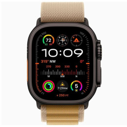 Часы Apple Watch Ultra 2 GPS + Cellular, 49 мм Alpine Loop (черный/песочный), размер L