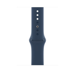 Apple Watch SE 40mm Silver Aluminum Case / Abyss Blue Sport Band