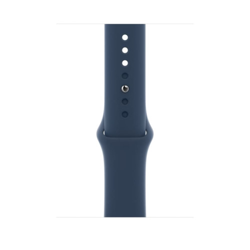 Apple Watch SE 40mm Silver Aluminum Case / Abyss Blue Sport Band в рассрочку без первоначального взноса и переплат