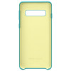 Чехол Samsung Galaxy S10 Silicone Cover Green в рассрочку без первоначального взноса и переплат