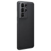 Чехол-накладка Samsung Galaxy S21 Ultra Leather Cover Black в рассрочку без первоначального взноса и переплат