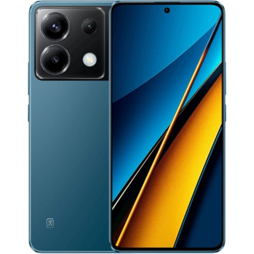 Смартфон Xiaomi Poco X6 5G 8/256GB Blue в рассрочку без первоначального взноса и переплат