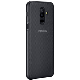 Чехол Samsung Galaxy A6 Plus Wallet Cover Black