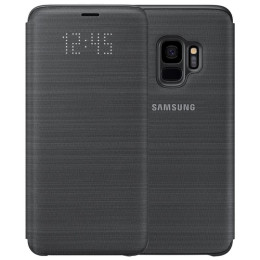 Чехол Samsung S9 LED View Cover Black
