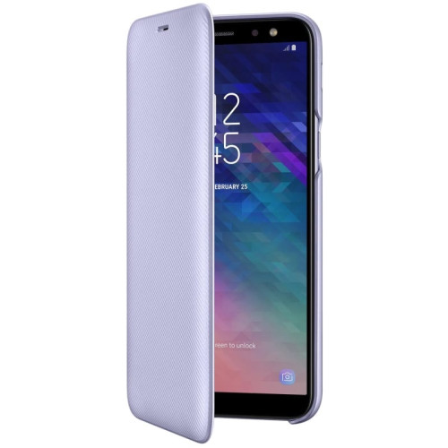 Чехол Samsung Galaxy A6 Wallet Cover Violet в рассрочку без первоначального взноса и переплат