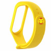 Ремешок для Mi Band 4 Iron Man Yellow в рассрочку