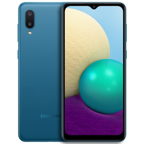 Samsung Galaxy A02 2/32 Denim Blue в рассрочку без первоначального взноса и переплат