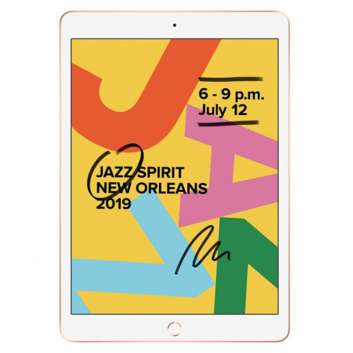 Apple iPad 10.2 (2019) 128GB Wi-fi + Cellular Gold в рассрочку без первоначального взноса и переплат