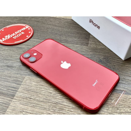 Apple iPhone 11 128GB Red (Обменка) в рассрочку без первоначального взноса и переплат