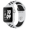 Apple Watch S3 Nike+ 42 mm - Silver Aluminum / Black Nike Sport Band в рассрочку