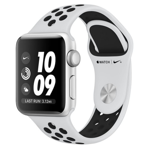 Apple Watch S3 Nike+ 42 mm - Silver Aluminum / Black Nike Sport Band в рассрочку без первоначального взноса и переплат