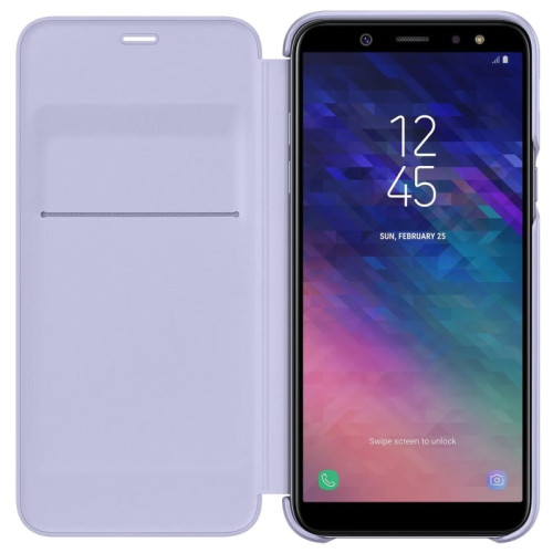 Чехол Samsung Galaxy A6 Wallet Cover Violet в рассрочку без первоначального взноса и переплат