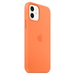 Чехол iPhone 12/12 Pro Silicone Case MagSafe Kumquat