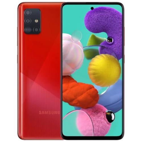 Samsung Galaxy A51 6/128 Prism Crush Red в рассрочку без первоначального взноса и переплат