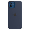 Чехол iPhone 12/12 Pro Silicone Case MagSafe Deep Navy в рассрочку