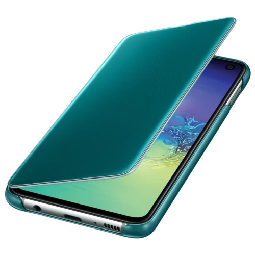 Чехол Samsung Galaxy S10e Clear View Cover Green в рассрочку без первоначального взноса и переплат