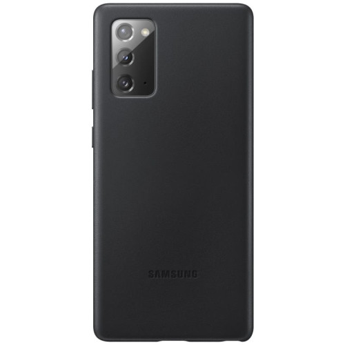 Чехол Samsung Galaxy Note 20 Leather Cover Black в рассрочку без первоначального взноса и переплат