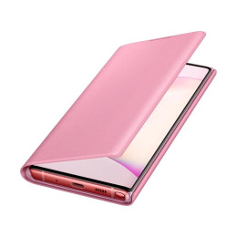 Чехол Samsung Note 10 LED View Cover Pink