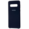 Чехол Samsung S10 Plus Silicone Cover Midnight в рассрочку