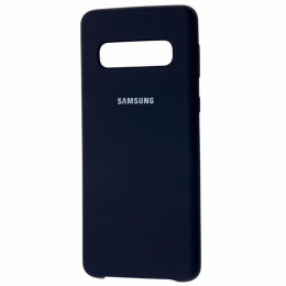 Чехол Samsung S10 Plus Silicone Cover Midnight