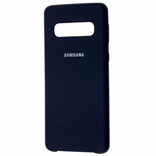Чехол Samsung S10 Plus Silicone Cover Midnight в рассрочку без первоначального взноса и переплат
