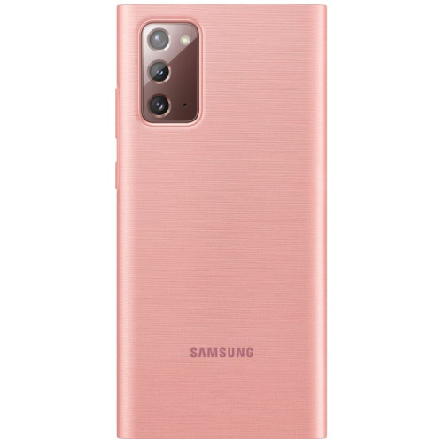 Чехол Samsung Galaxy Note 20 LED View Cover Bronze в рассрочку без первоначального взноса и переплат