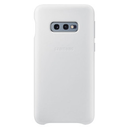 Чехол Samsung Galaxy S10e Leather Cover White