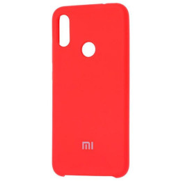 Чехол Xiaomi Redmi Note 7 Silicone Cover Red