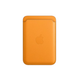 Чехол-бумажник Leather Wallet MagSafe California Poppy