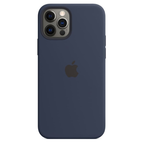 Чехол iPhone 12/12 Pro Silicone Case MagSafe Deep Navy в рассрочку без первоначального взноса и переплат