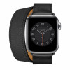 Apple Watch Hermès S6 40mm (Cellular) Silver Stainless Steel Case / Noir Double Tour в рассрочку без первоначального взноса и переплат