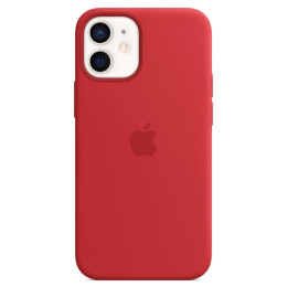 Чехол iPhone 12 mini Silicone Case MagSafe Red