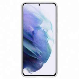 Чехол-накладка Samsung Galaxy S21 Plus Silicone Cover Light Grey