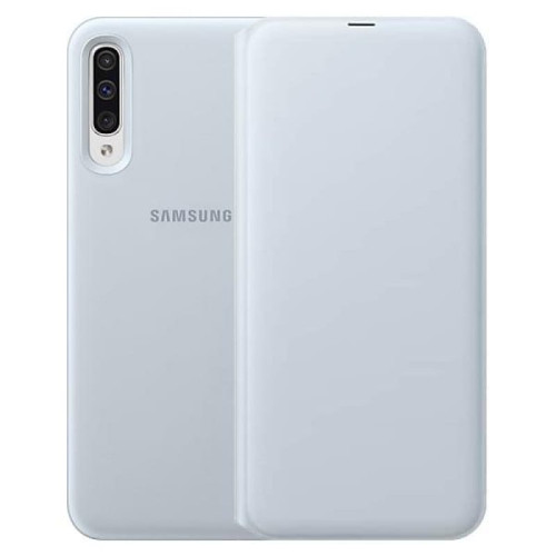 Чехол Samsung Galaxy A50 Wallet Cover White в рассрочку без первоначального взноса и переплат