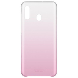 Чехол Samsung A20 Gradation Cover Pink