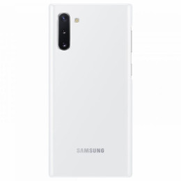Чехол Samsung Galaxy Note 10 Plus LED Back Cover White