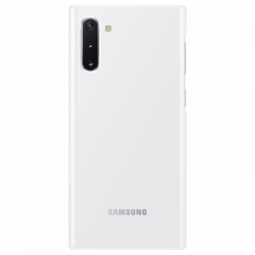 Чехол Samsung Galaxy Note 10 Plus LED Back Cover White в рассрочку без первоначального взноса и переплат