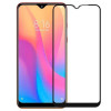 Защитное стекло 3D для Xiaomi Redmi 8/8A Черное в рассрочку