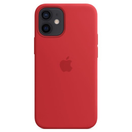 Чехол iPhone 12 mini Silicone Case MagSafe Red